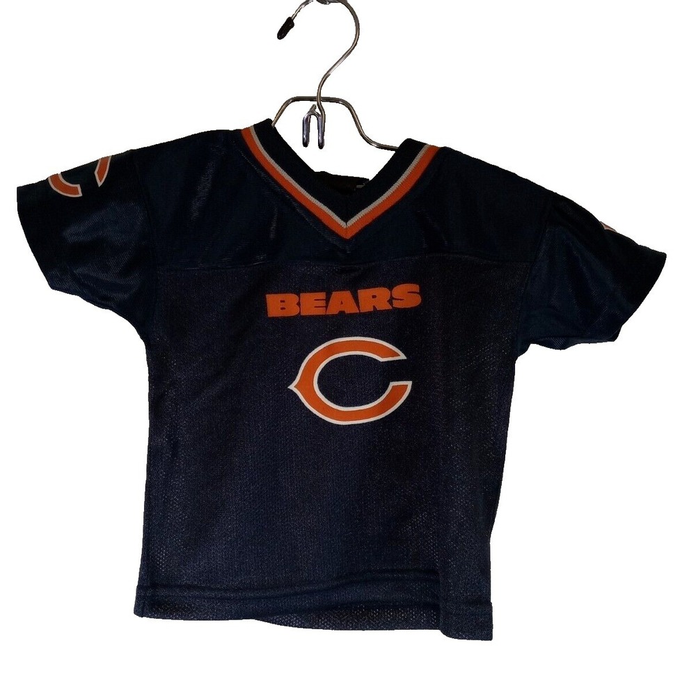 Reebok Chicago Bears Infant Jersey and Pants Set Navy Blue Orange 18 Months
